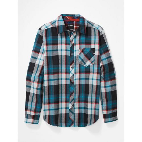 Marmot Anderson Clothes - Mens Shirts Black CA8056417 Canada